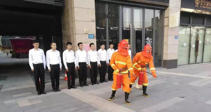 得安消防演練